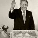 Un Raúl Castro muy retro festeja su cumpleaños 90