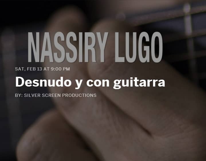 Nassiry Lugo cantará "Desnudo" y se espera concurrencia récord
